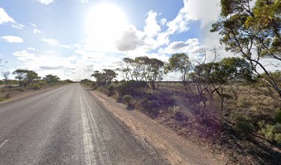 Roadside camping area