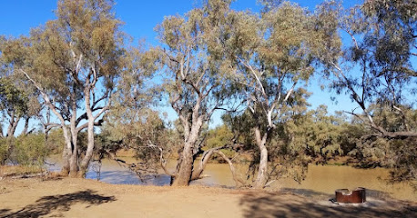 Broadwater Waterhole camping area